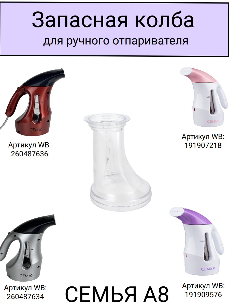 Колба для отпаривателя А8 